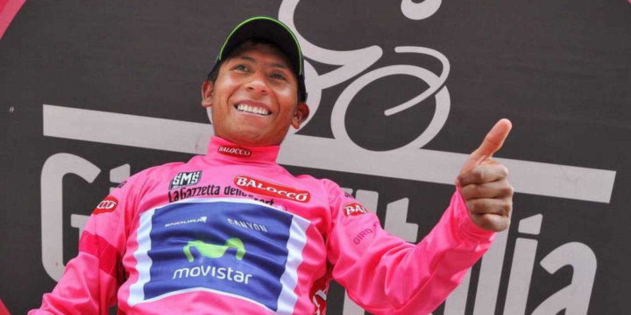 Camiseta rosada con la que Nairo Quintana ganó el Giro 2014 fue subastada como ayuda para Covid-19