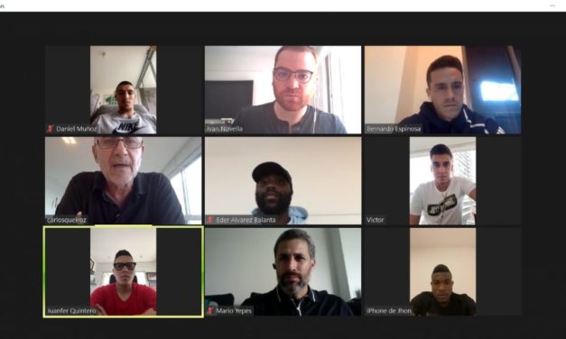 Jornada de trabajo virtual de Carlos Queiroz con jugadores de Selección Colombia