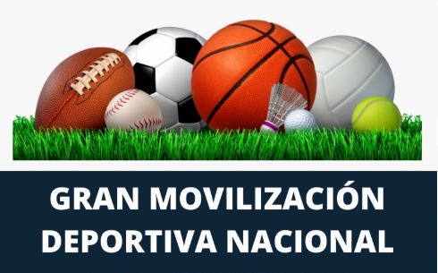 Este viernes se realizará la gran Movilización Nacional Deportiva