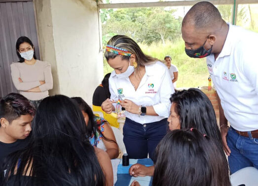 Indígenas del Valle elaboran los souvenires de los Juegos Panamericanos Junior 2021