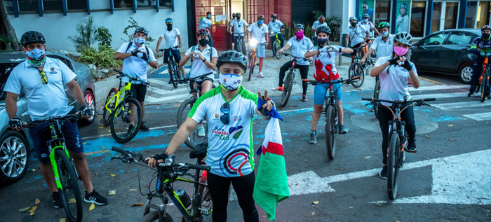 Tour por Siloé en bicicleta: un llamado al respeto por la vida en la vía