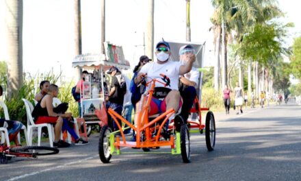 Ciclovía Intermunicipal se abrió al paso con una nutrida participación de ciclistas y deportistas
