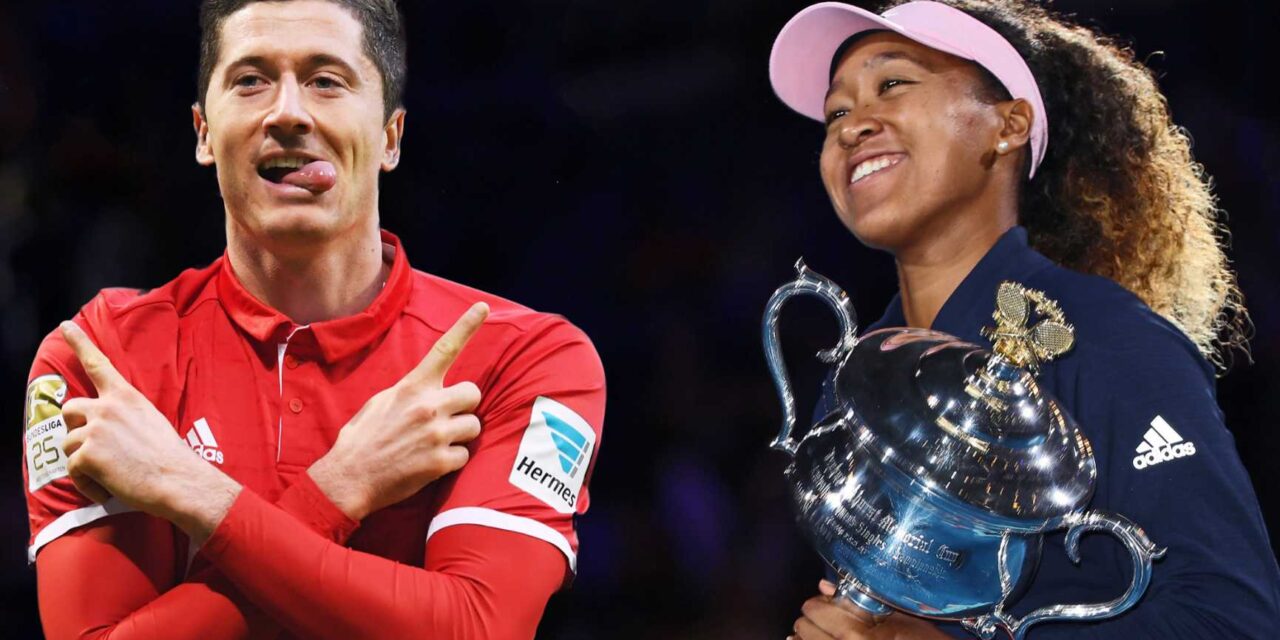 Naomi Osaka, Robert Lewandowski y Bayern Múnich, elegidos los mejores atletas AIPS 2020