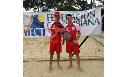 Valle del Cauca se quedó con el título del Torneo de Tenis-Playa