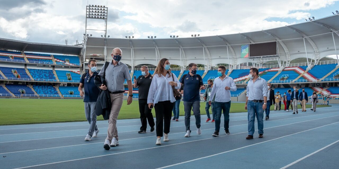 World Athletics visitó el Pascual Guerrero con miras al Mundial de Atletismo Sub-20