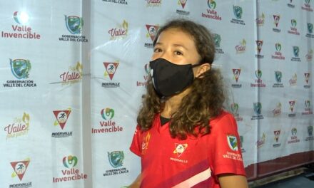Con solo 10 años, María Antonia es la atleta más joven de los Juegos Mar y Playa