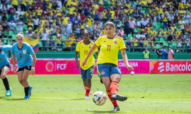 La Selección Colombia femenina derrotó a Uruguay en el estadio del Cali