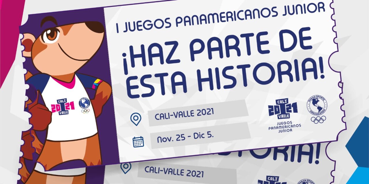 A la venta las entradas de los Juegos Panamericanos Junior Cali 2021