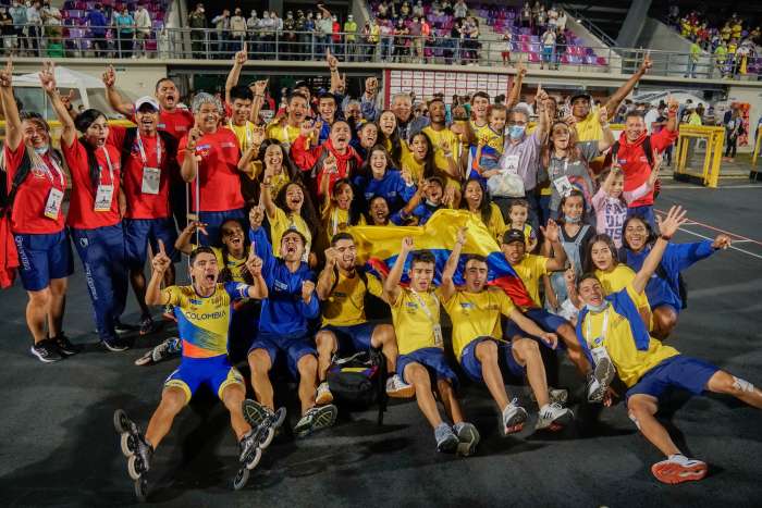 Colombia festejó un nuevo título en los Campeonatos Mundiales de Patinaje