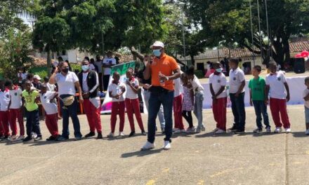 Diversión en el Festival Recreativo NARP con niños del corregimiento de Villa Paz