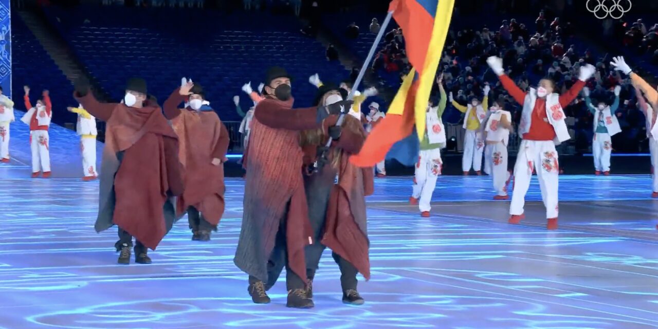 Colombia dijo presente en la inauguración de los Juegos Olímpicos de Invierno
