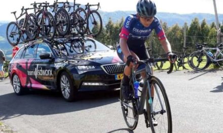 Buen comienzo del Colombia Tierra de Atletas-GW Shimano en la Vuelta a Burgos Femenina