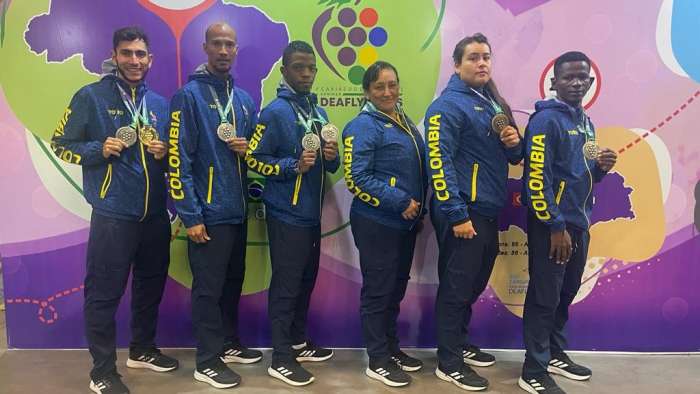 Histórica participación de Colombia en los Juegos Sordolímpicos