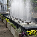 Reparan fuente de agua del Parque de los Poetas para eventos en Cali