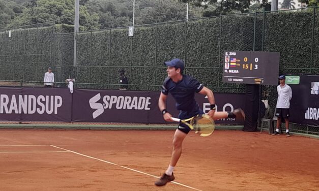 Nicolás Mejía debutó con triunfo en el Open de Tenis Cali 2022