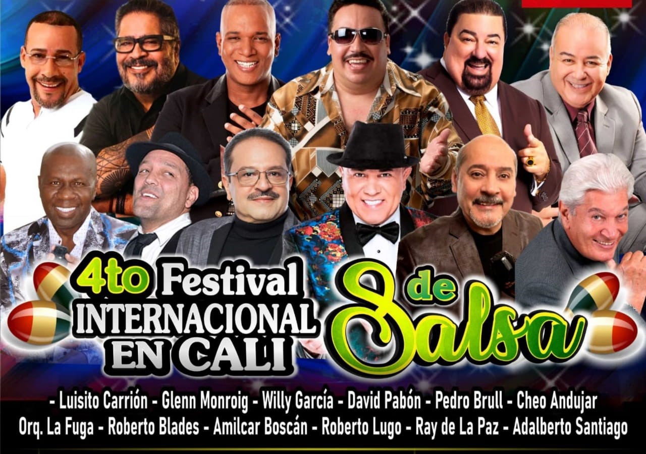 Llega a Cali el cuarto Festival Internacional de Salsa