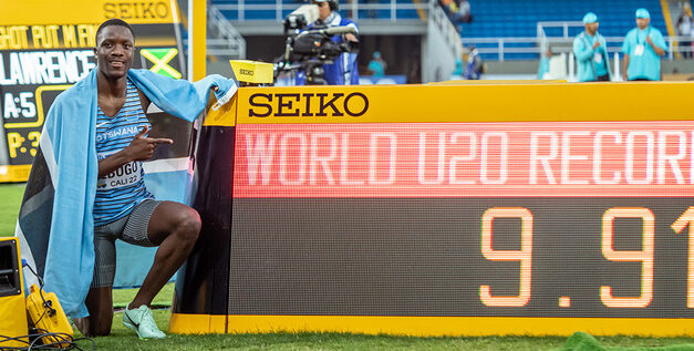 Récord mundial en 100 metros y plata para Colombia en el Mundial Sub 20 de Atletismo