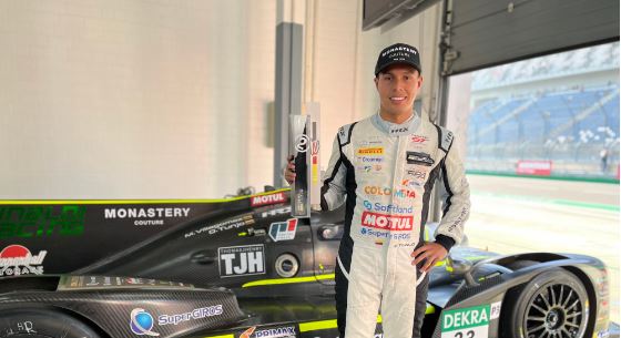 Óscar Tunjo fue segundo en el Campeonato ADAC LMP3 en Alemania
