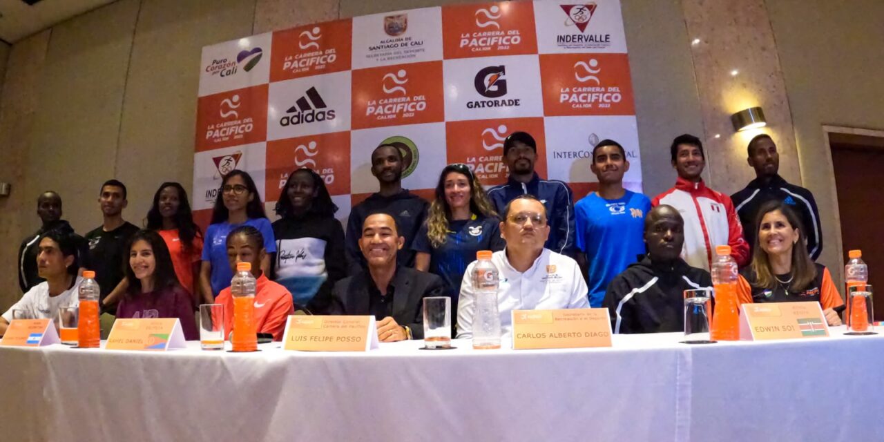 Bienvenida a los 43 atletas élite de la Carrera del Pacífico