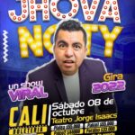 Jhovanoty llega a Cali con “Un show viral”
