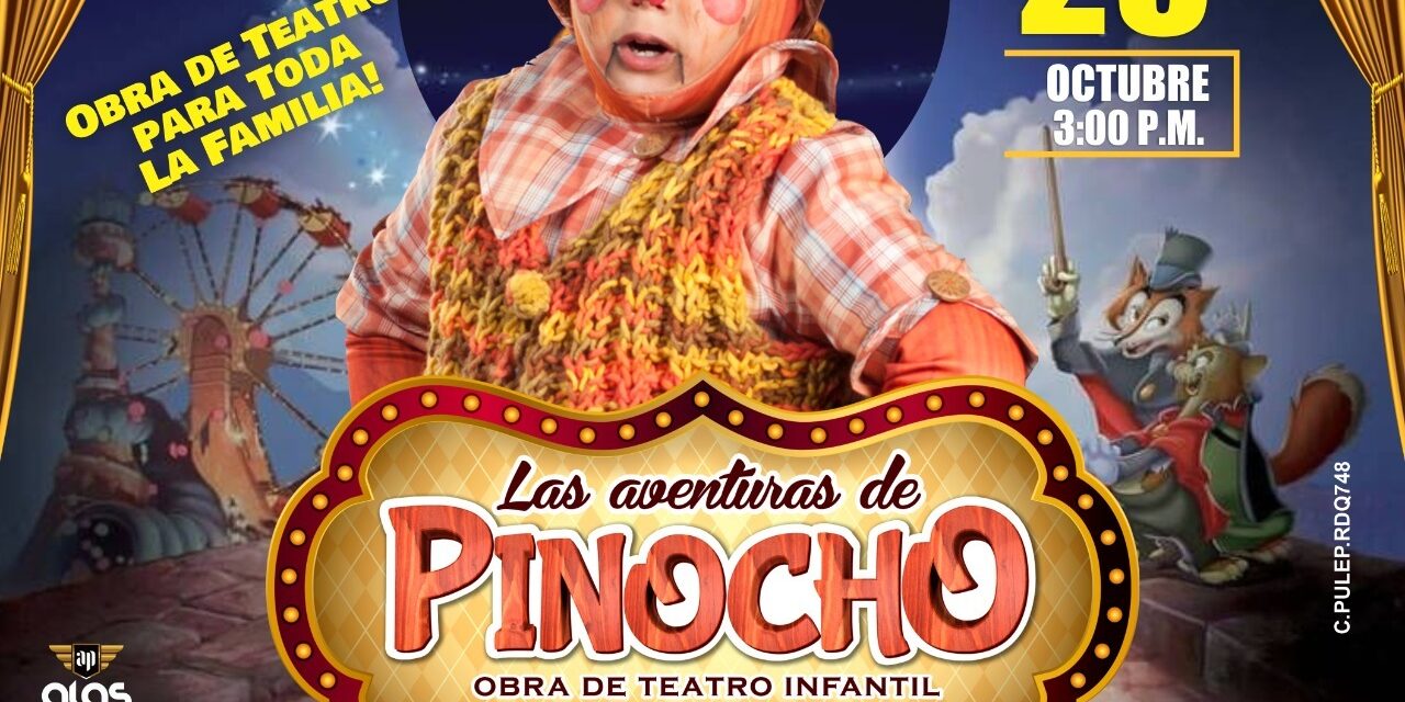 Pinocho, puro corazón, llega a Santiago de Cali