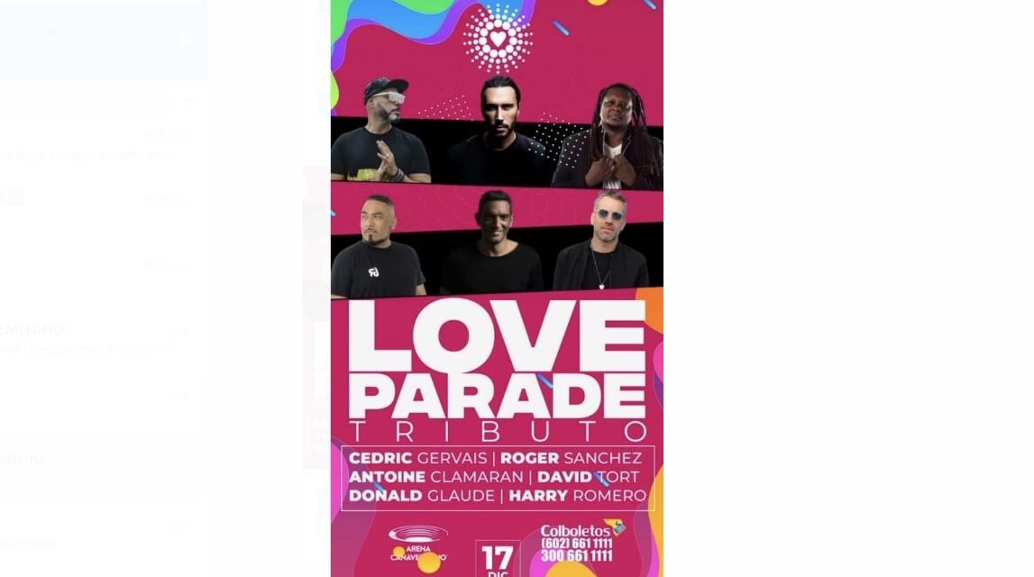Llega a Cali el tributo al festival electrónico que lo empezó todo: Love Parade