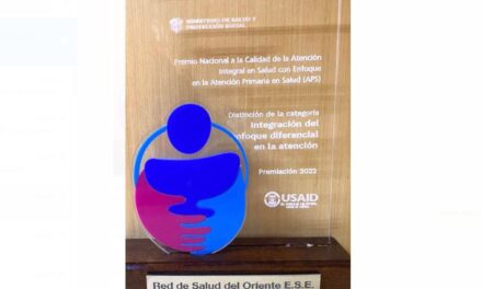 Red de Salud del Oriente de Cali recibe premio nacional a la calidad de la atención