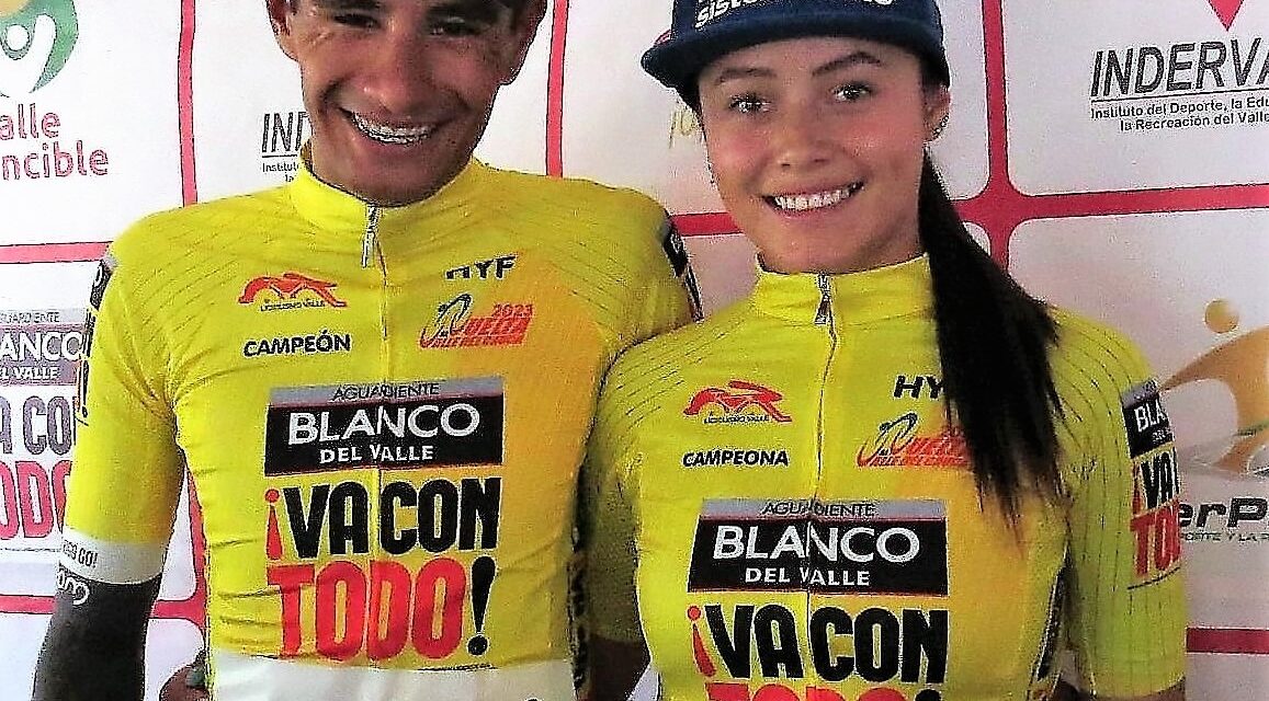 Daniel Méndez y Lina Mabel Rojas, campeones de la Vuelta al Valle