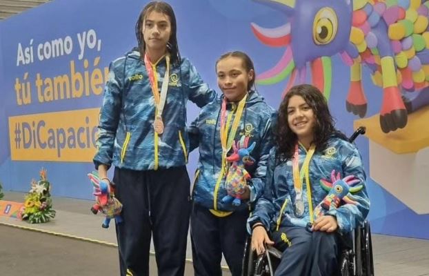 Valle aportó medallas al triunfo de Colombia en los Juegos Parapanamericanos Juveniles