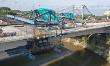 Ya está lista la calzada norte del nuevo puente de Juanchito