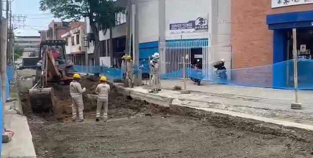 ‘Obras de Corazón’ se concentran en la recuperación vial del barrio Santander en Cali