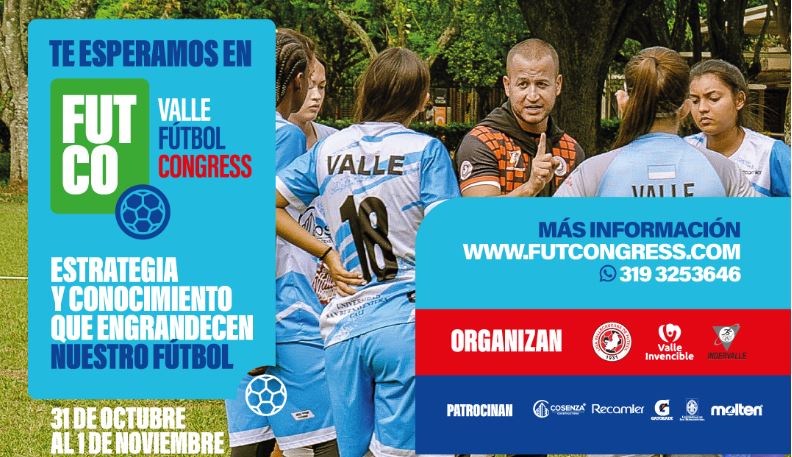 Cali será sede del FUTCO: Valle Fútbol Congress
