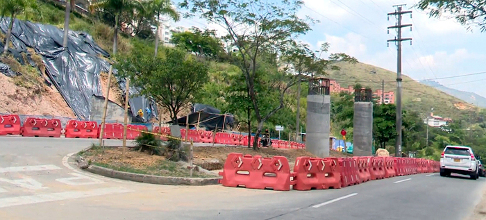 Avanza cimentación del ‘puente verde’ sobre la avenida de Los Cerros
