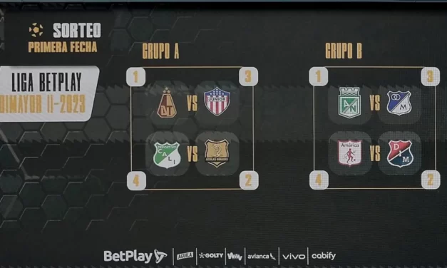 Definidos los grupos de los cuadrangulares semifinales de la Liga BetPlay 2023