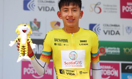 Michael Moreno, de FUN Chaves, ganó la etapa 1 de la Vuelta al Futuro