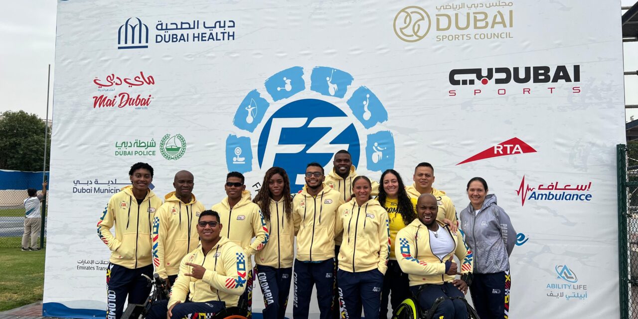 Para atletas del Valle inician con medallas en el Grand Prix de Dubái