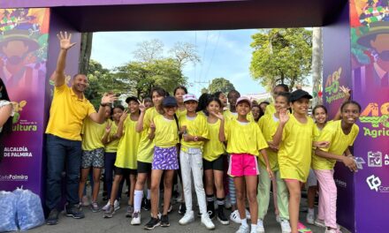 524 niños y niñas corrieron en la Mini Runner 2K en Palmira