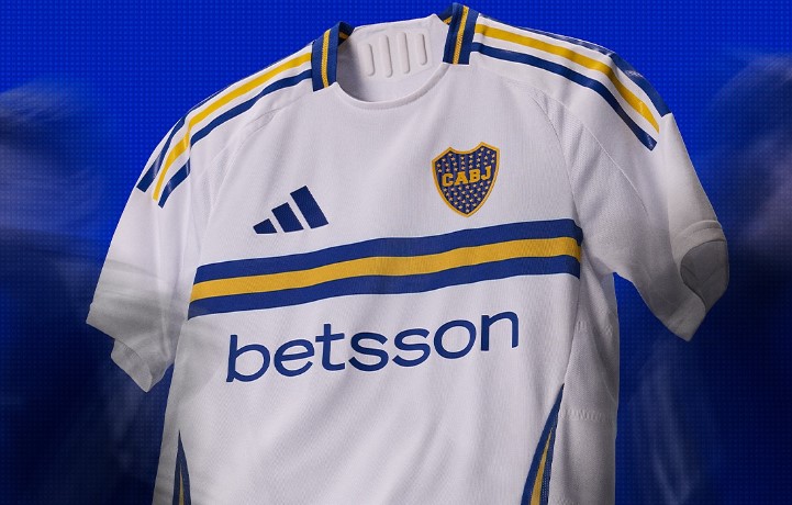 El blanco regresa a la nueva camiseta alternativa de Boca Juniors