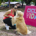 Los peluditos, protagonistas de la jornada en la Ciclovida de Cali