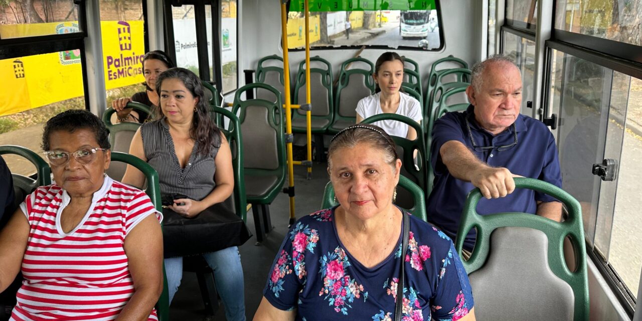 Sistema Integrado de Transporte Público de Palmira ha movilizado 300.000 pasajeros