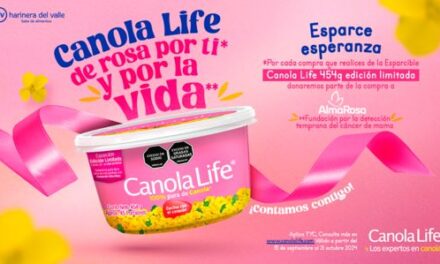 Canola Life se viste de rosa para unirse a la lucha contra el cáncer de mama