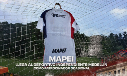 MAPEI anuncia su patrocinio al DIM en la Copa Suramericana