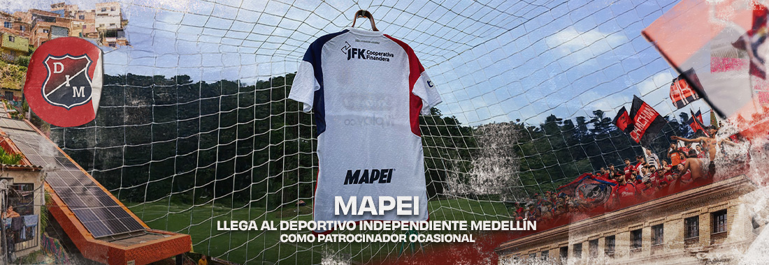 MAPEI anuncia su patrocinio al DIM en la Copa Suramericana