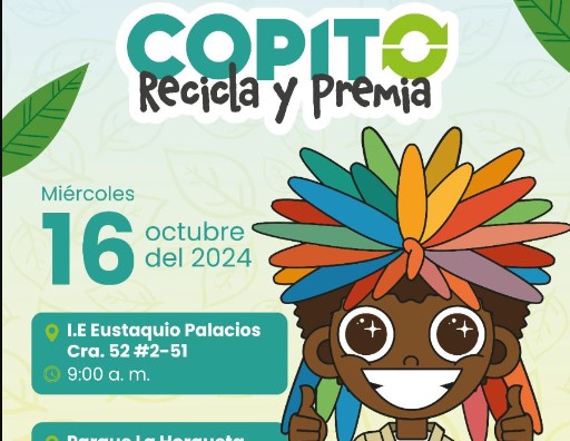 ‘Copito, recicla y premia’ busca fortalecer acciones para el cuidado de los ecosistemas