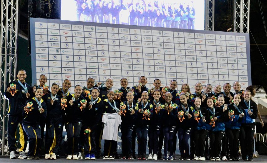 Natación artística del Valle brilló en el Sudamericano de Cali