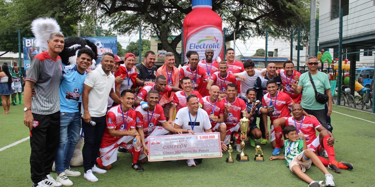 Casanare, campeón en la categoría Plus 40 del Torneo Internacional Cup