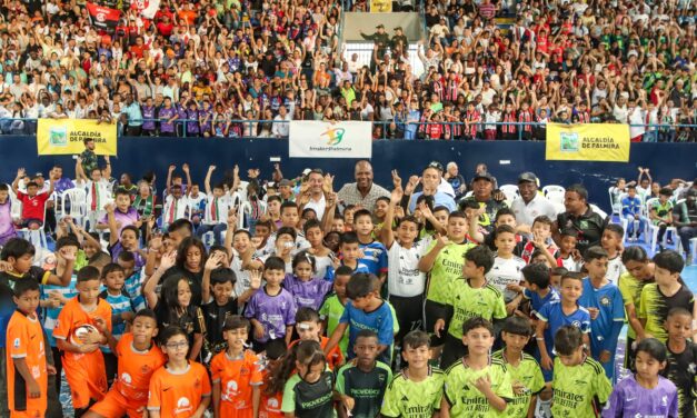 Palmira da inicio a la Champions Kids, con la participación de 3000 niños