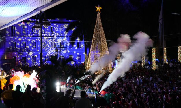 Palmira encendió su majestuoso alumbrado navideño