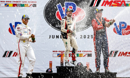 Óscar Tunjo sube al podio en el circuito de Mid-Ohio