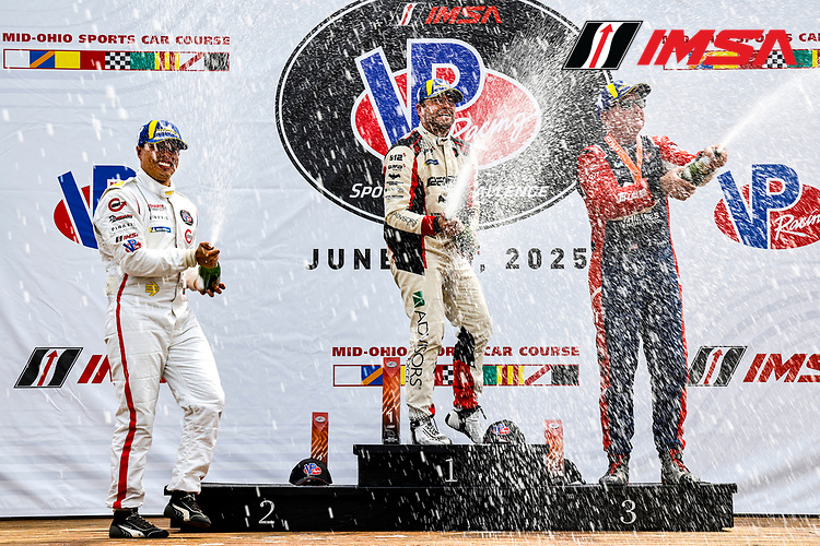 Óscar Tunjo sube al podio en el circuito de Mid-Ohio